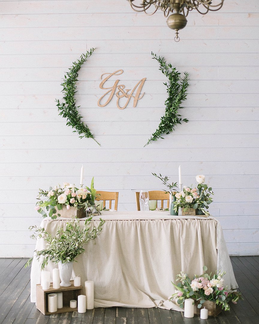 Decorazioni Per Matrimonio Tavolo Sposi Selva Interior