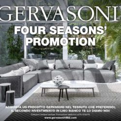 Four Seasons’ Promotion di Gervasoni – un rivestimento in regalo