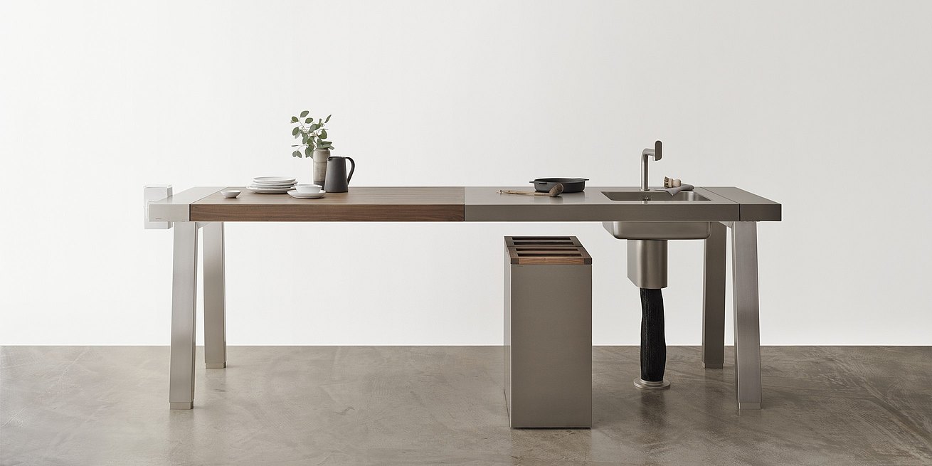 cucina bulthaup b2 stazione di lavoro lugano