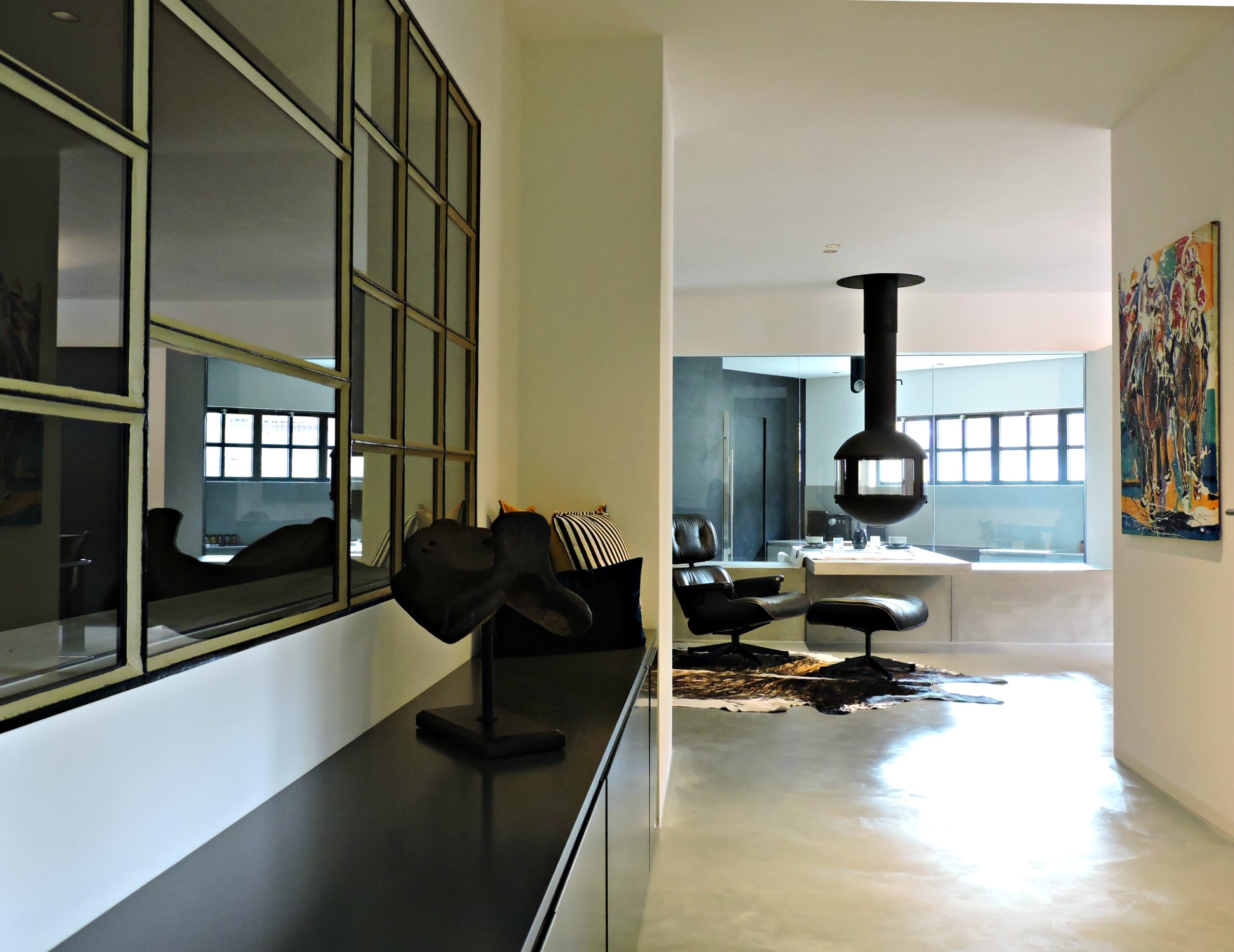 loft moderno agno ticino selva interior