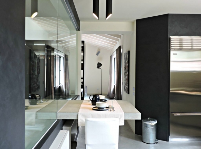 loft moderno agno ticino selva interior