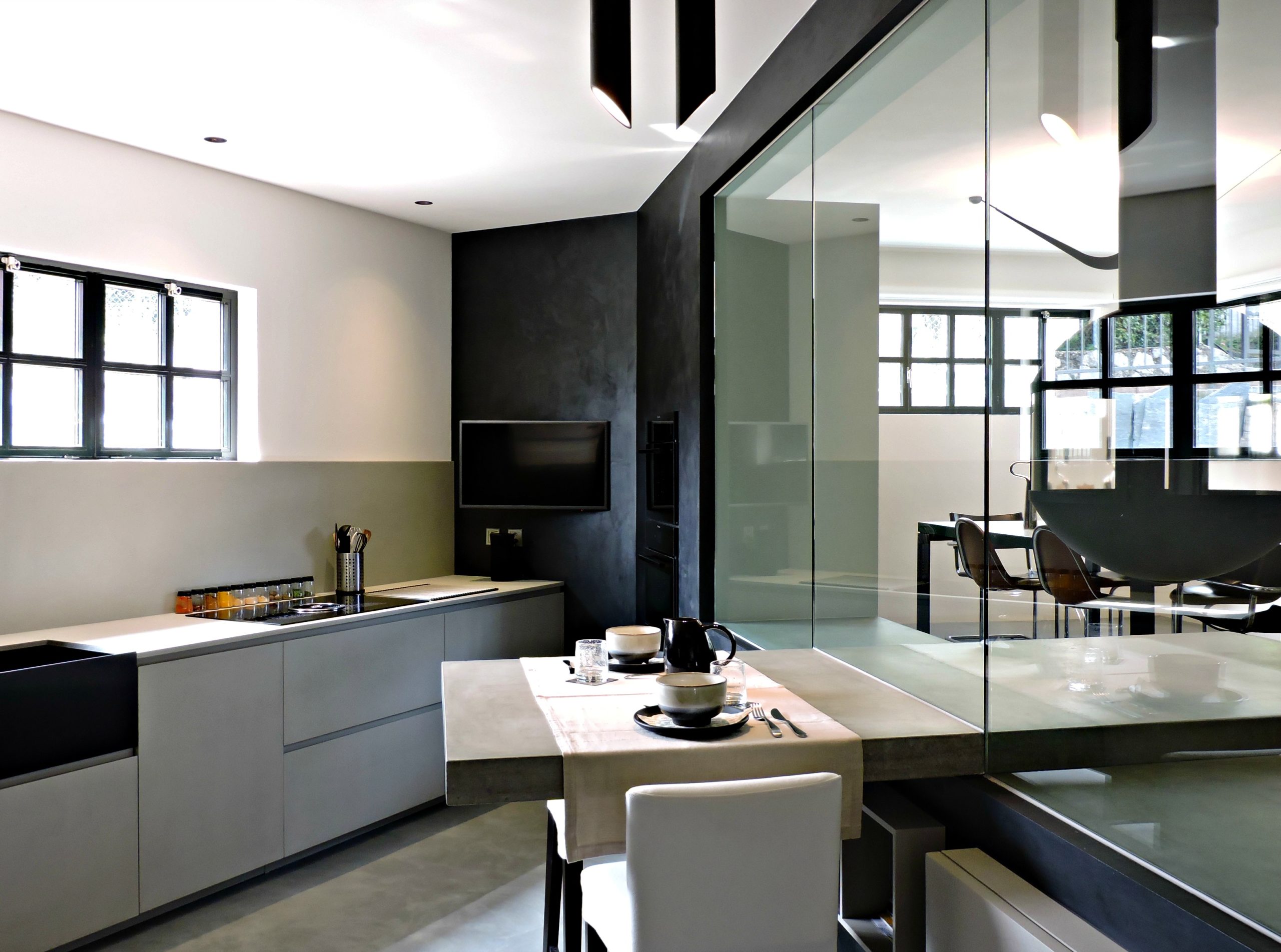 loft moderno agno ticino selva interior