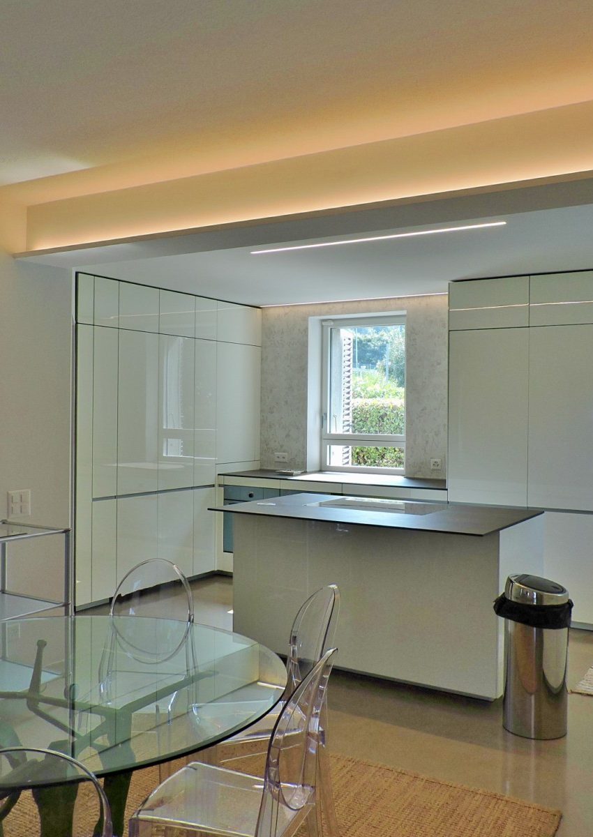 arredare una cucina aperta s