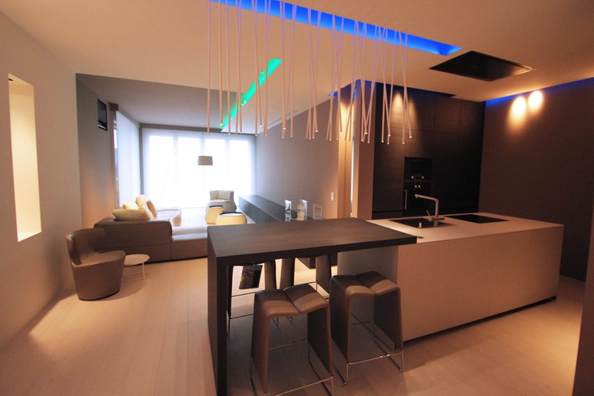 progetto completo di design d'interni - living