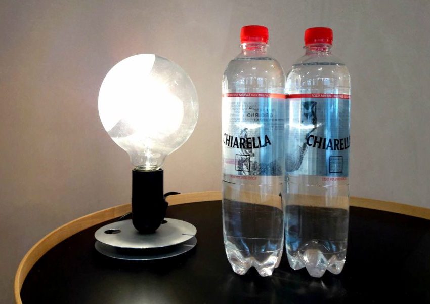 achille castiglioni acqua chiarella lampadina