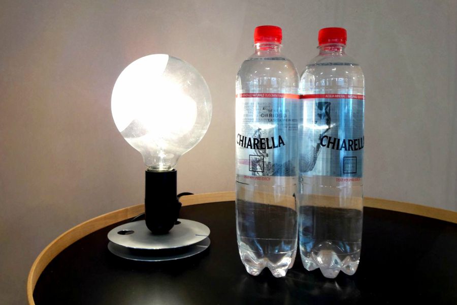 achille castiglioni acqua chiarella lampadina