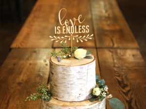 decorazioni per matrimonio topper torta
