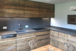 cucina moderna in legno massello selva interior