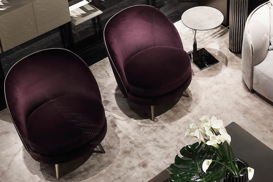 tendenze arredo 2019 pouf velluto