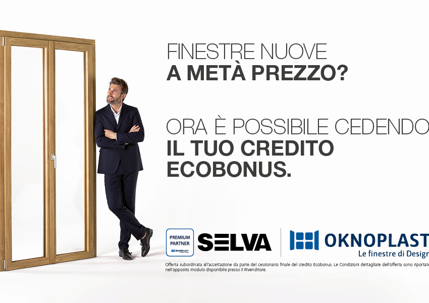 ecobonus sconto in fattura finestre oknoplast como