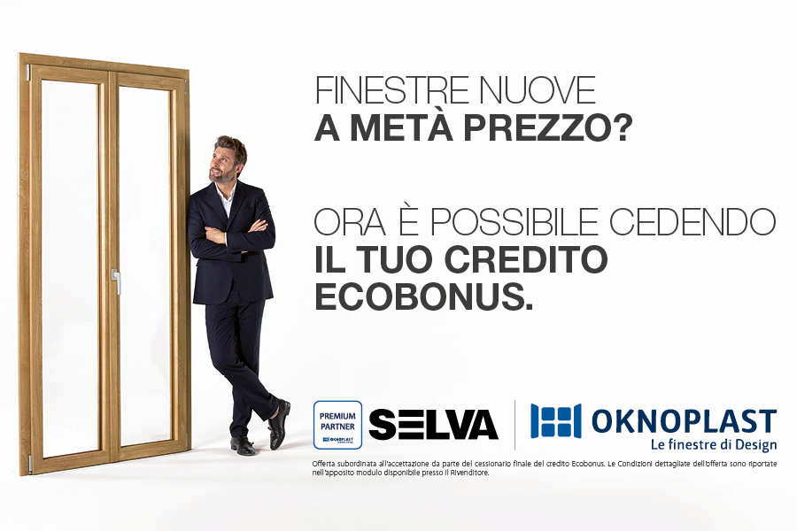ecobonus sconto in fattura finestre oknoplast como
