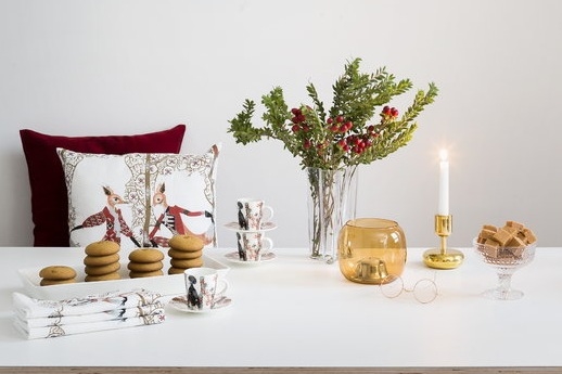 Finnish Design Shop addobbi di Natale rosso