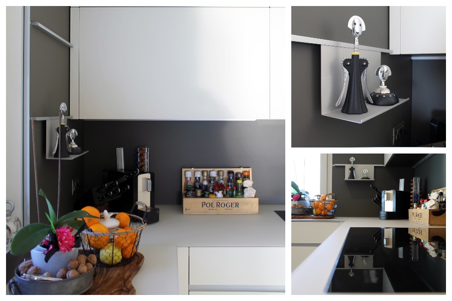 mansarda di design lago di como cucina valcucine